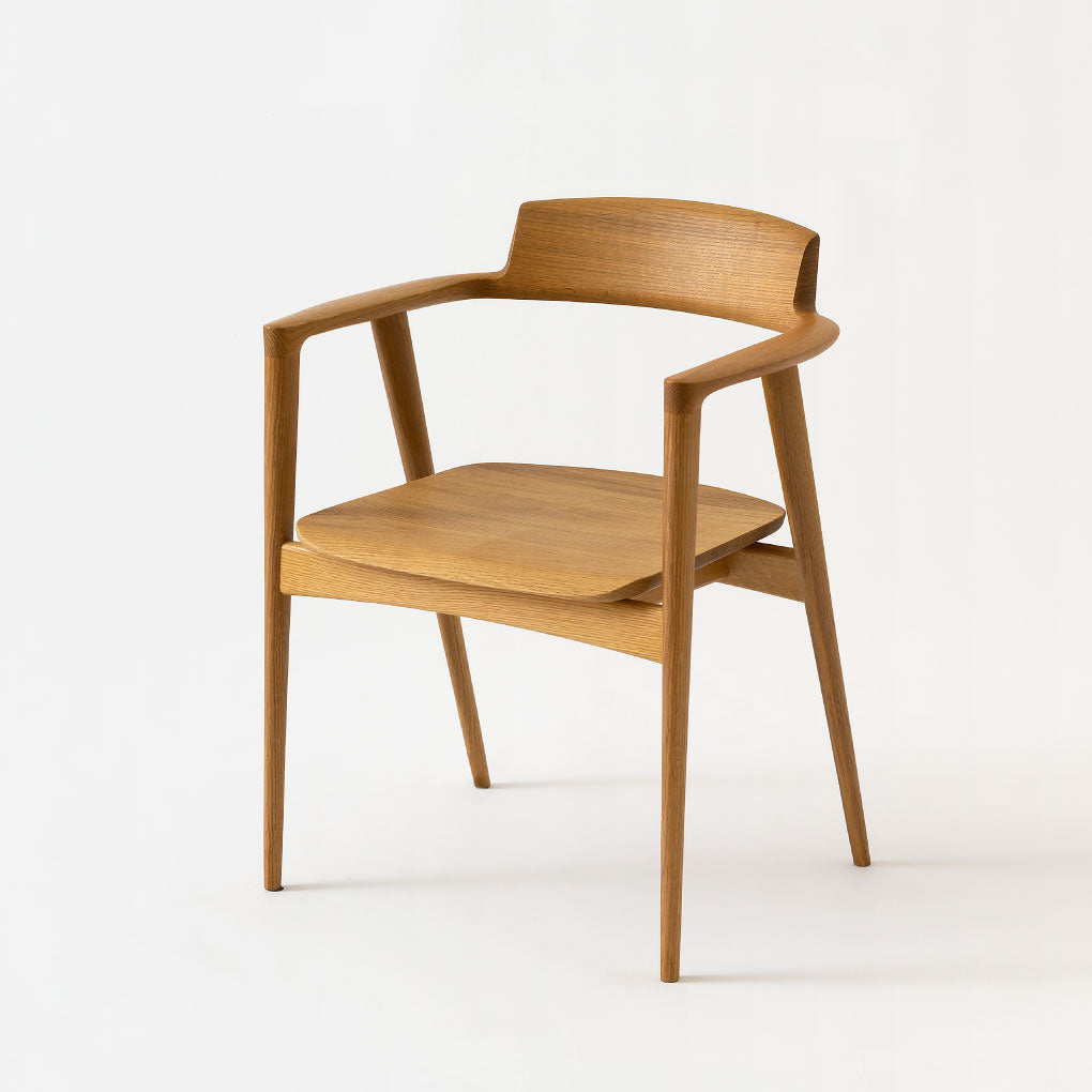 Seoto Armchair — Wood Seat