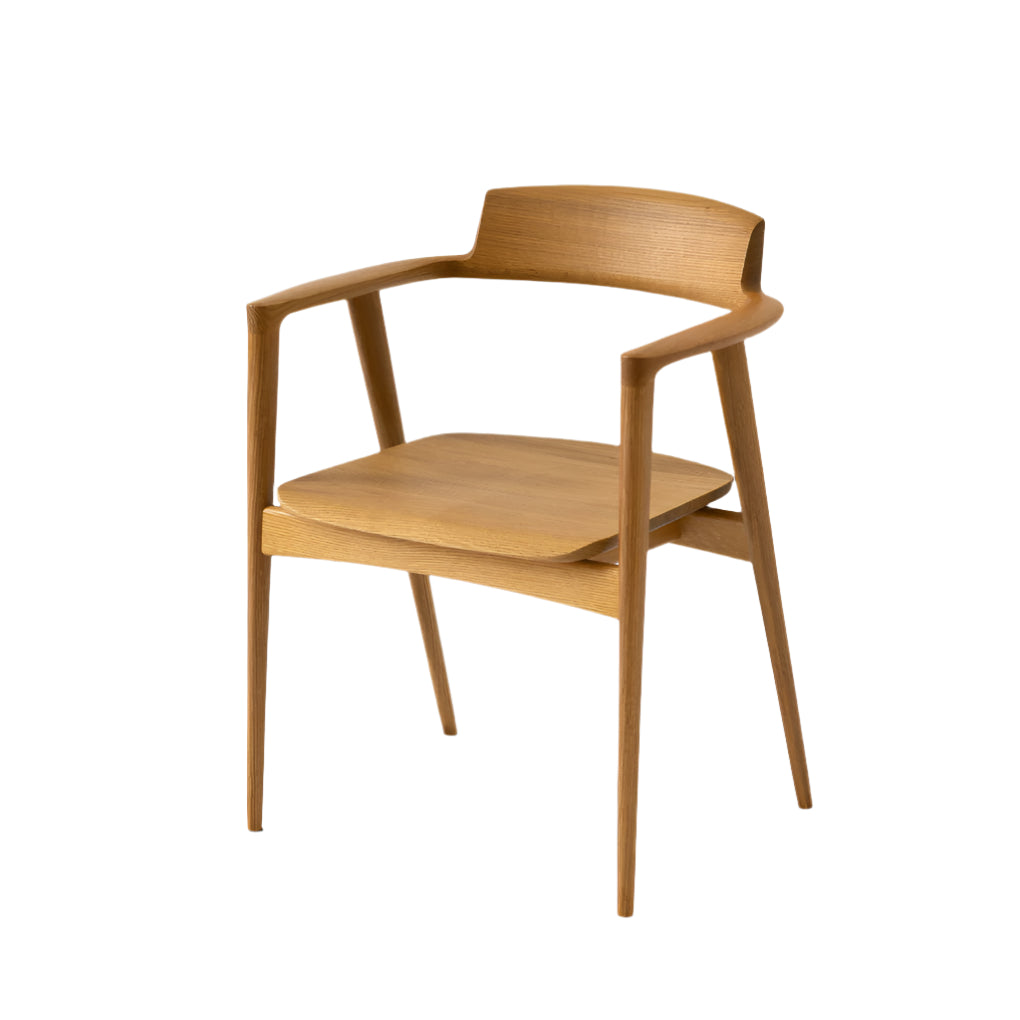 Seoto Armchair — Wood Seat