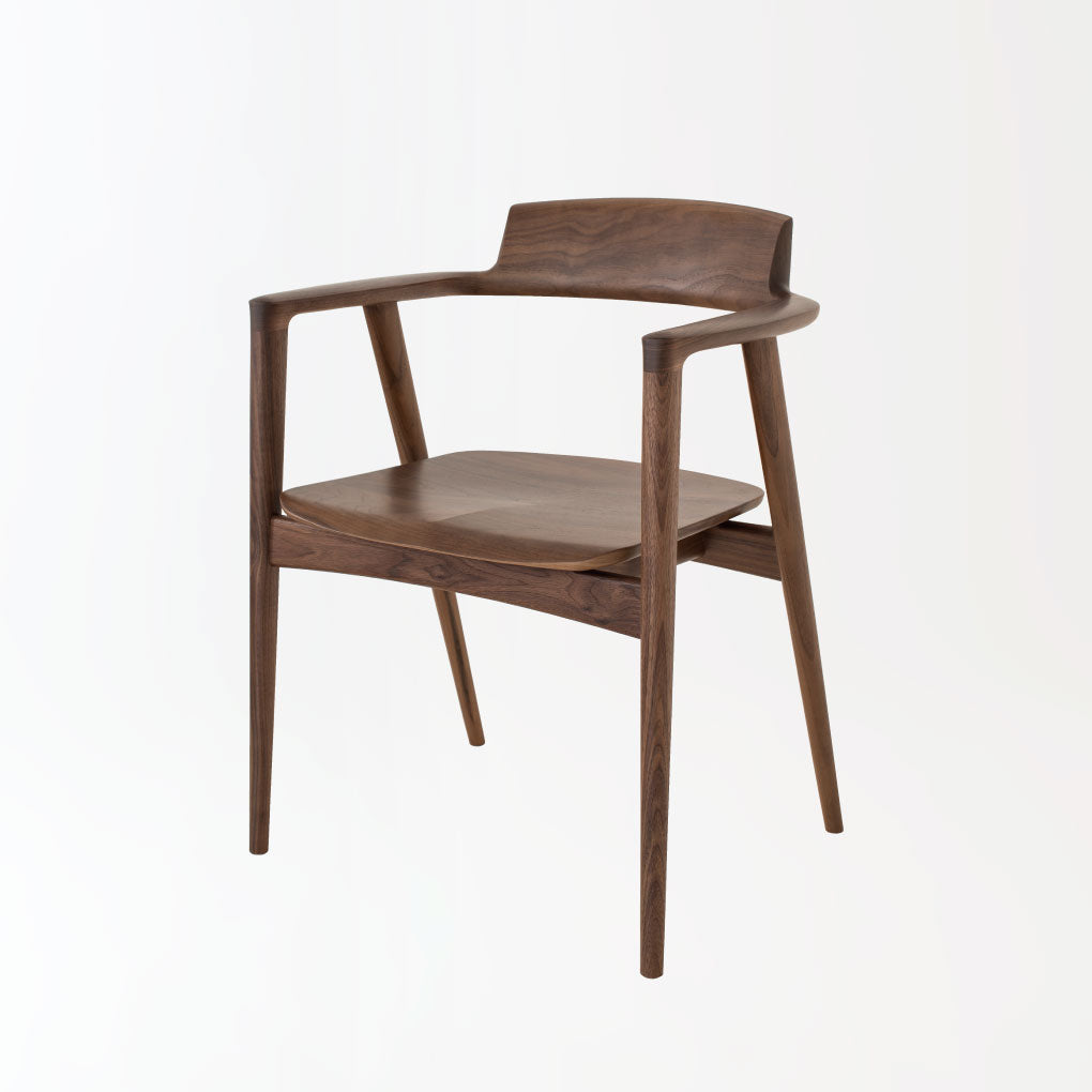 Seoto Armchair — Wood Seat