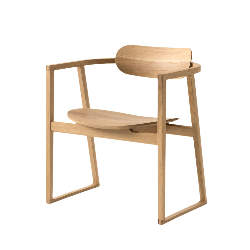 Suwari Lounge Chair — Wood Seat