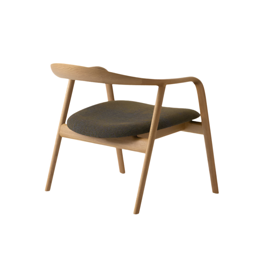 Kumahida Lounge Chair — Upholstered Seat