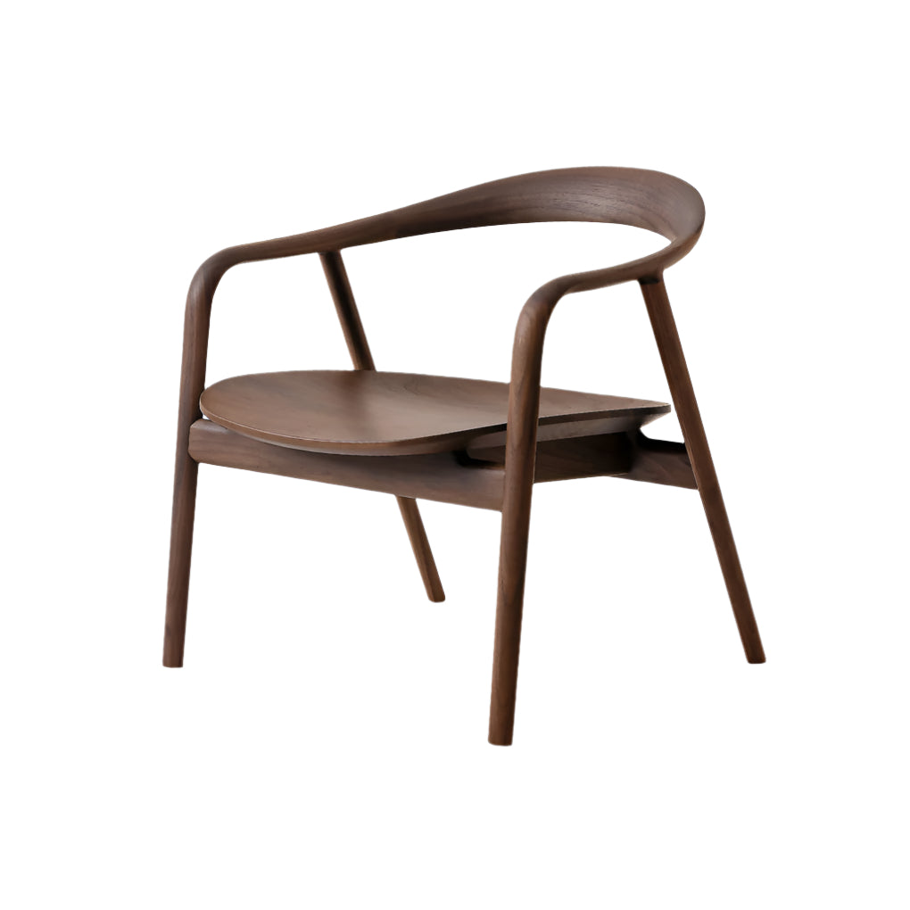 Kumahida Lounge Chair — Wood Seat