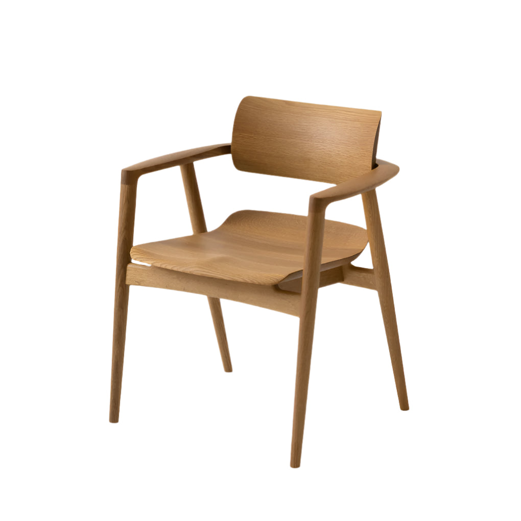 Seoto-EX Armchair — Wood Seat