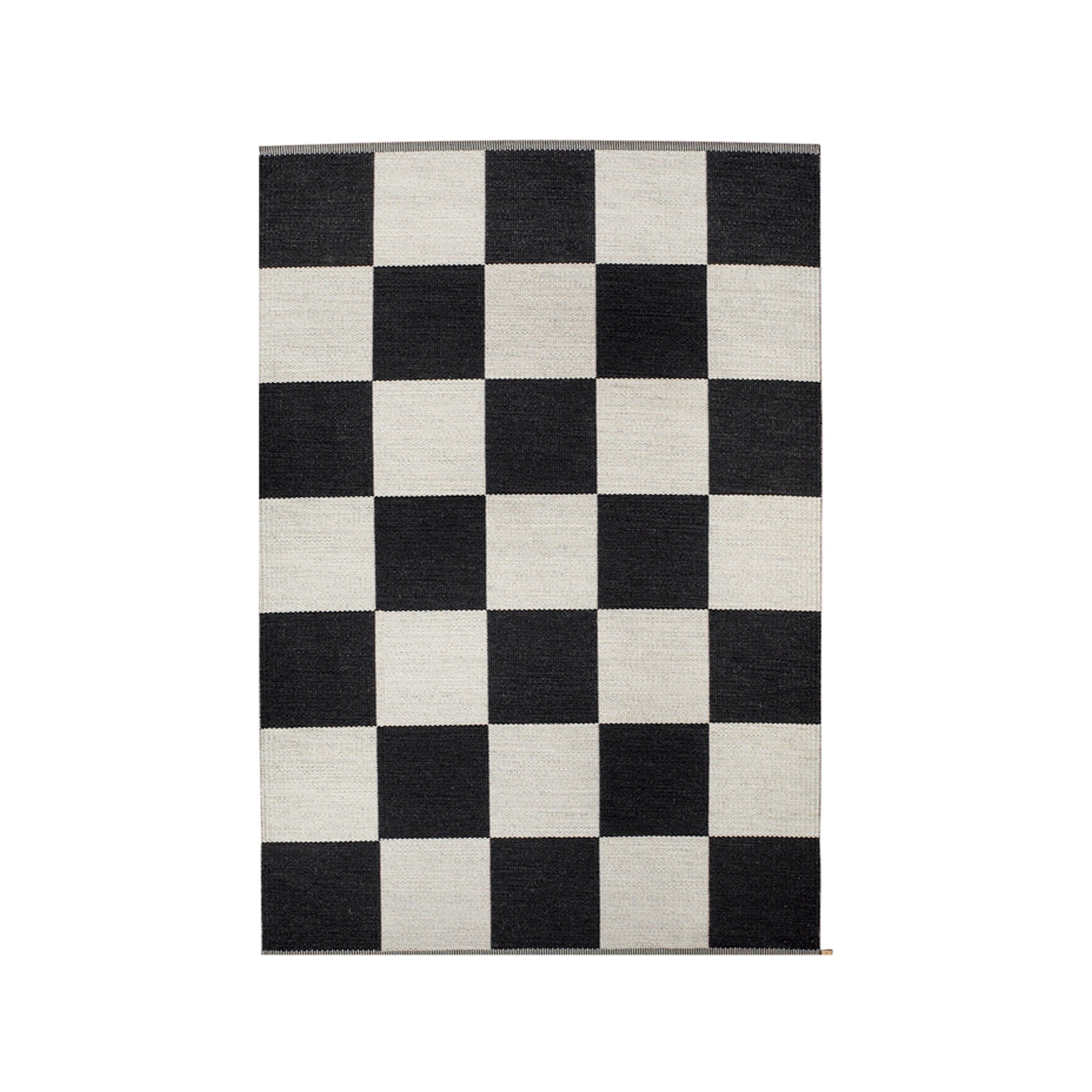 Checkerboard Icon Rug with Backing