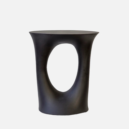 Kreten Side Table — Short / Black