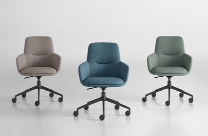 Kylo Swivel Chair — Mid-Back