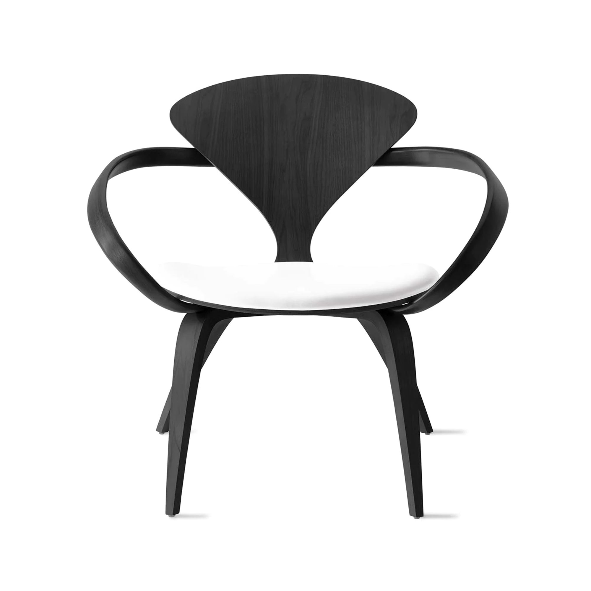 Cherner Lounge Armchair with Seat Pad