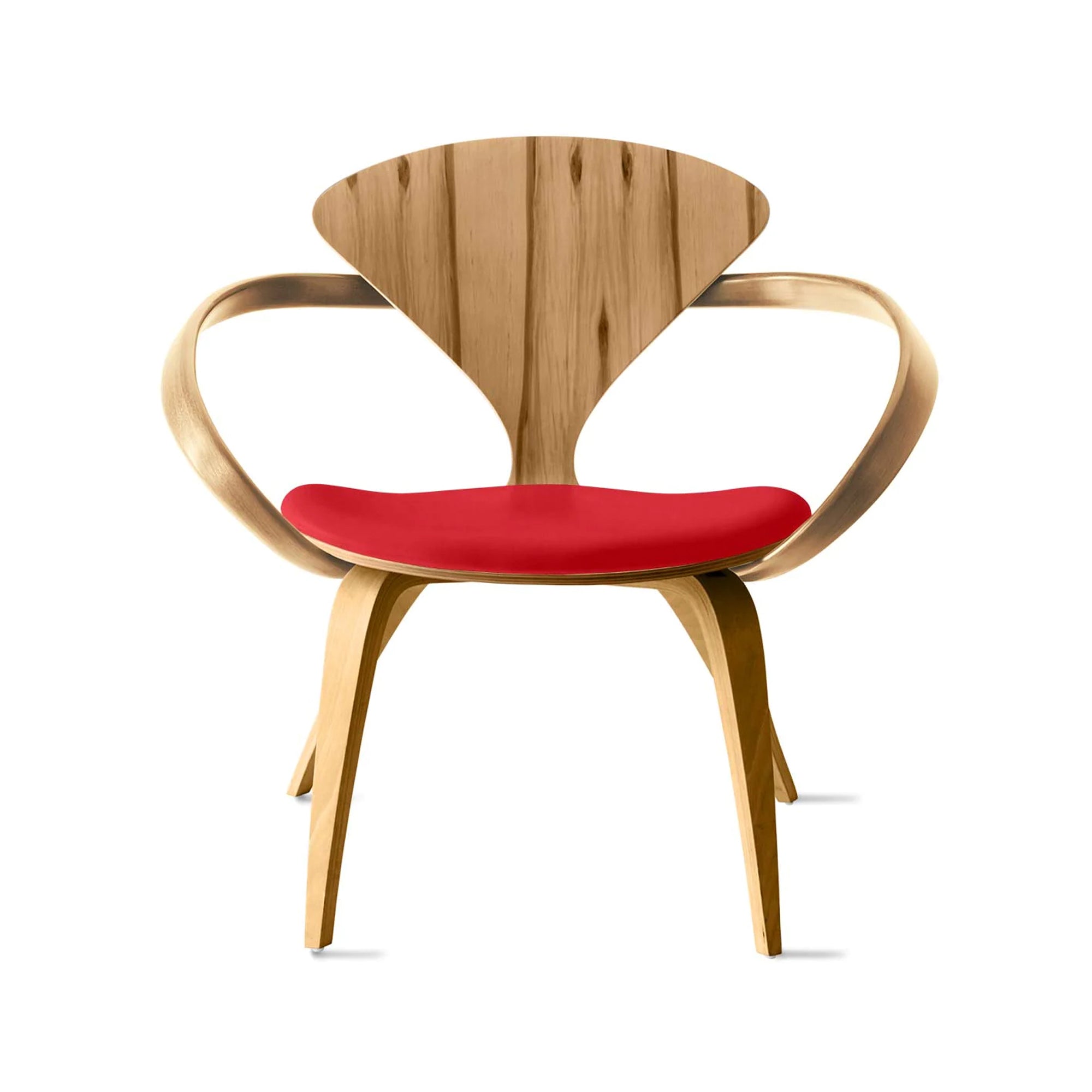 Cherner Lounge Armchair with Seat Pad
