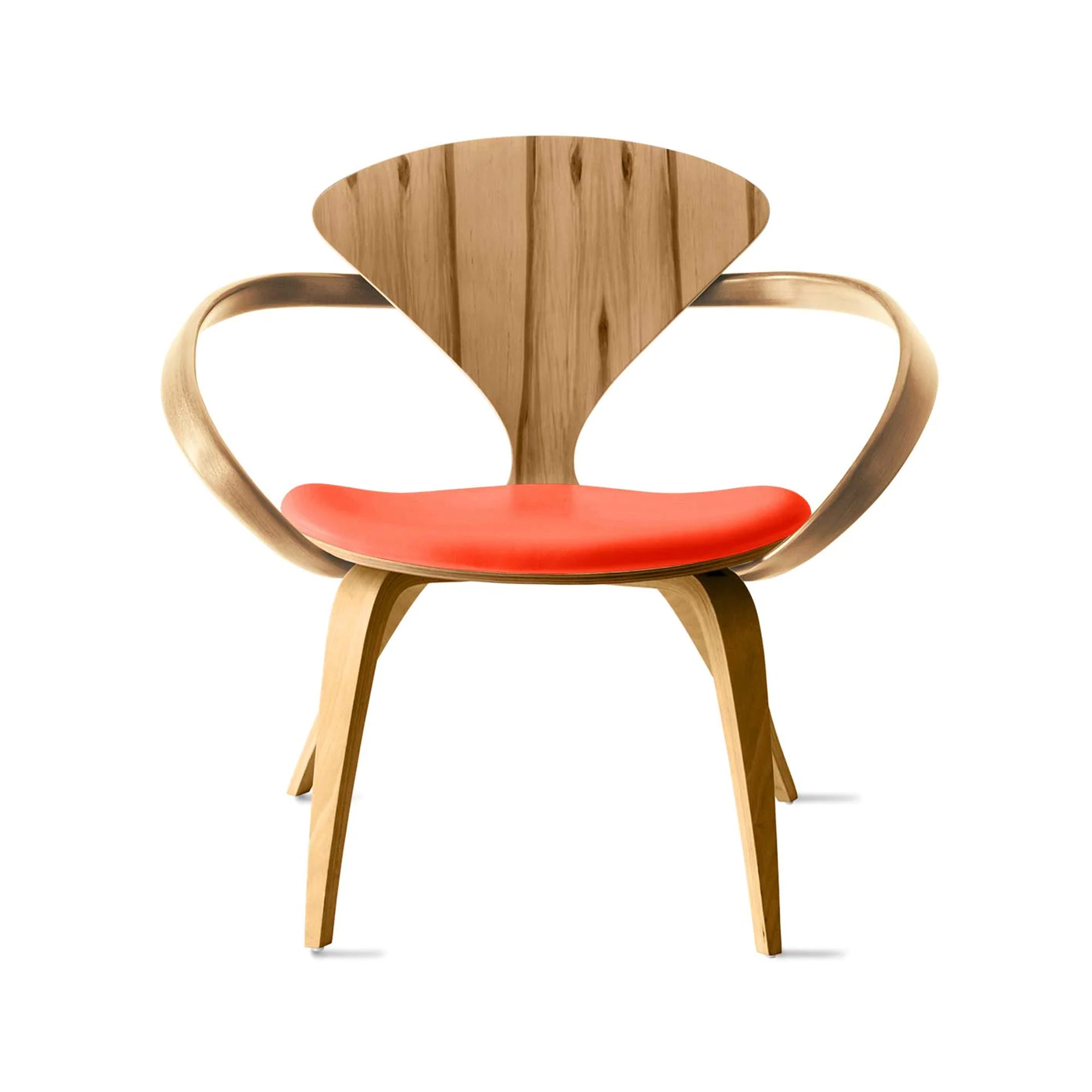 Cherner Lounge Armchair with Seat Pad