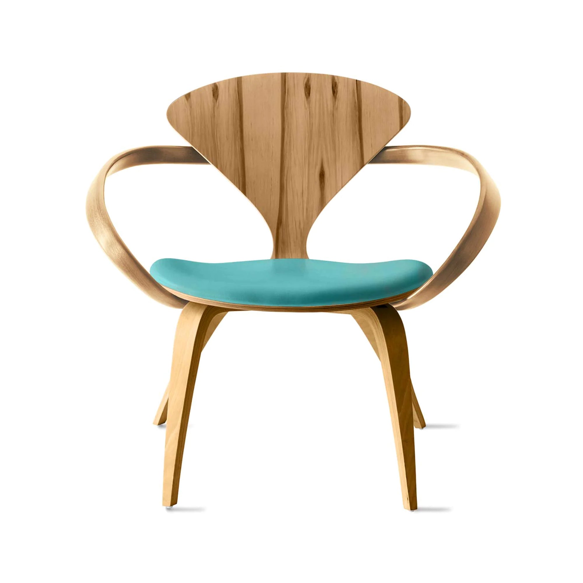 Cherner Lounge Armchair with Seat Pad