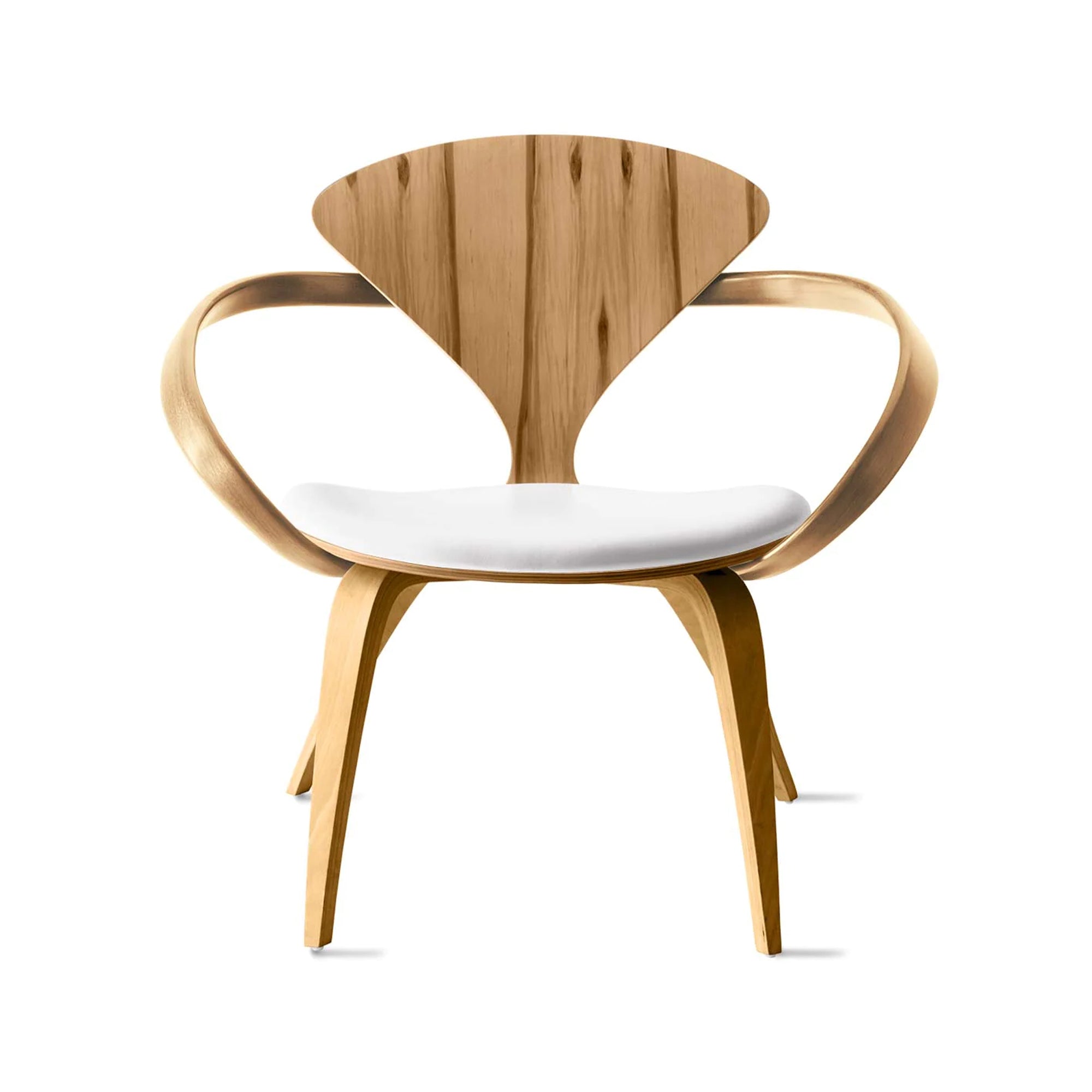 Cherner Lounge Armchair with Seat Pad