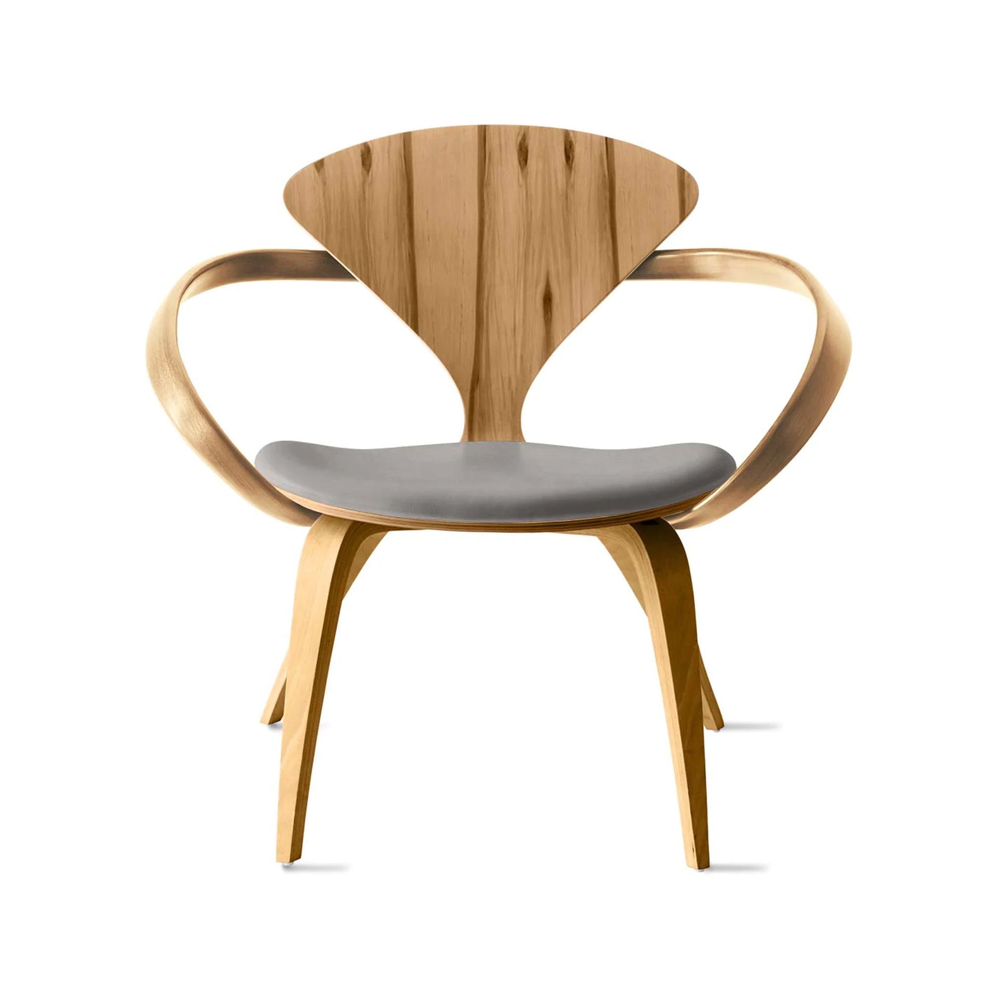 Cherner Lounge Armchair with Seat Pad