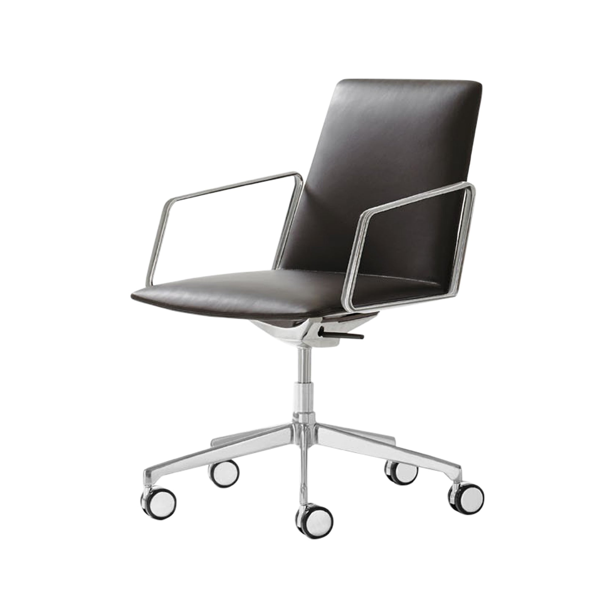 L.A.M. Swivel Armchair — Mid-Back