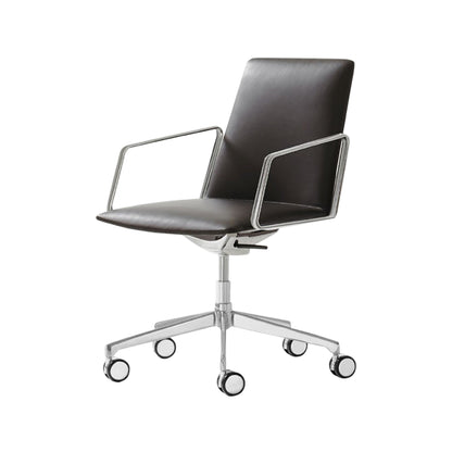 L.A.M. Swivel Armchair — Mid-Back
