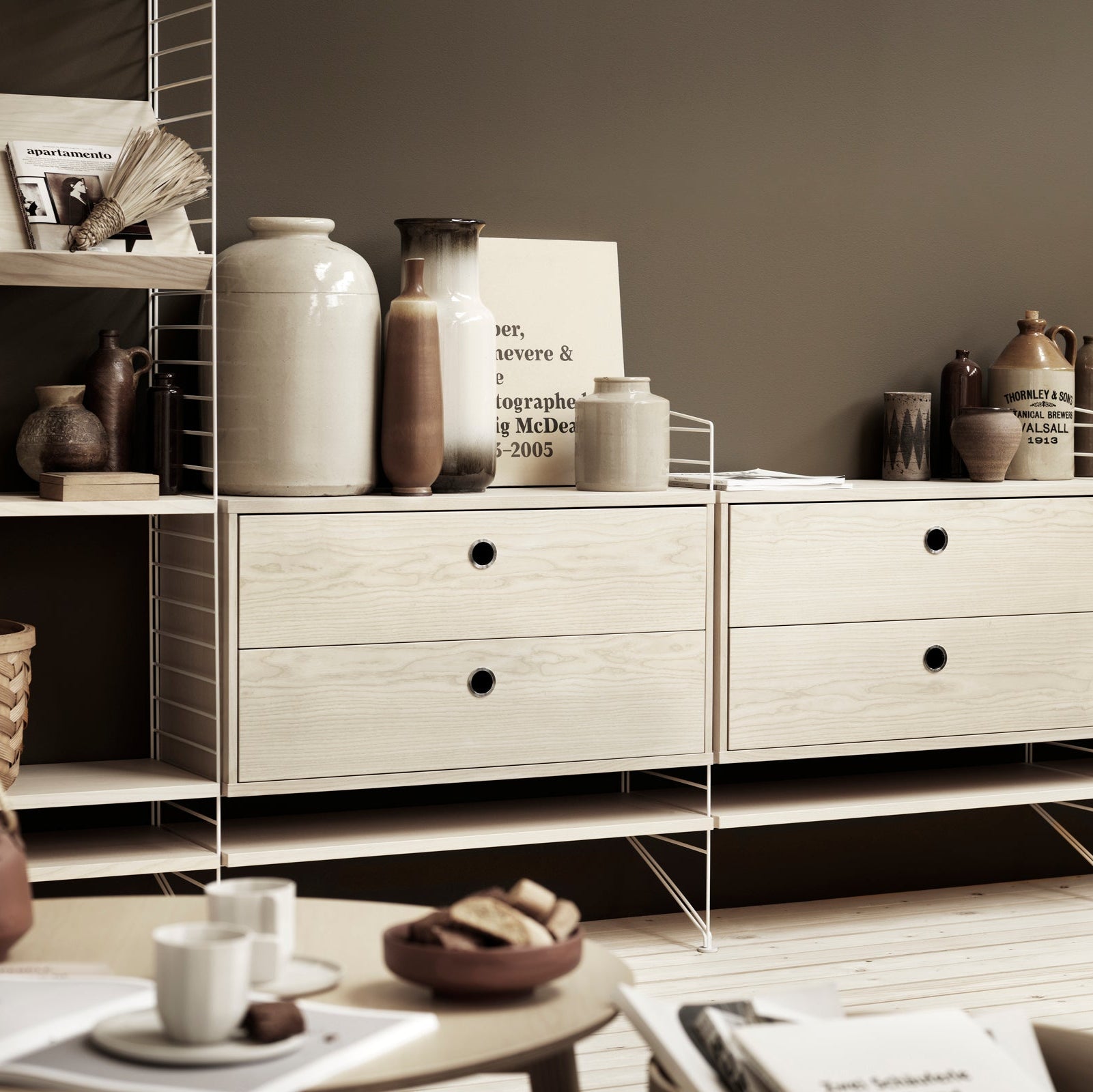 String System Shelving — Living Room Bundle J