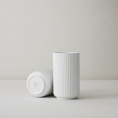 Lyngby Porcelaen Vase — White