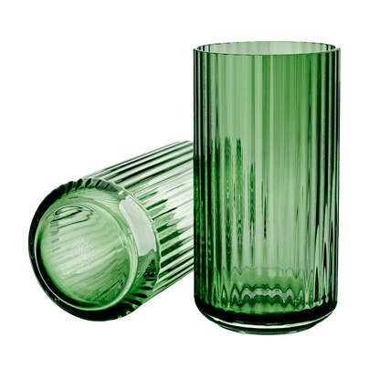 Lyngby Porcelaen Vase — Green