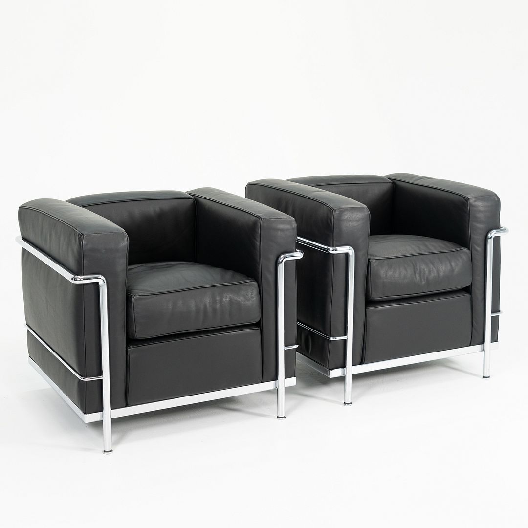 Cassina LC2 Petit Modèle Lounge Chair by Le Corbusier