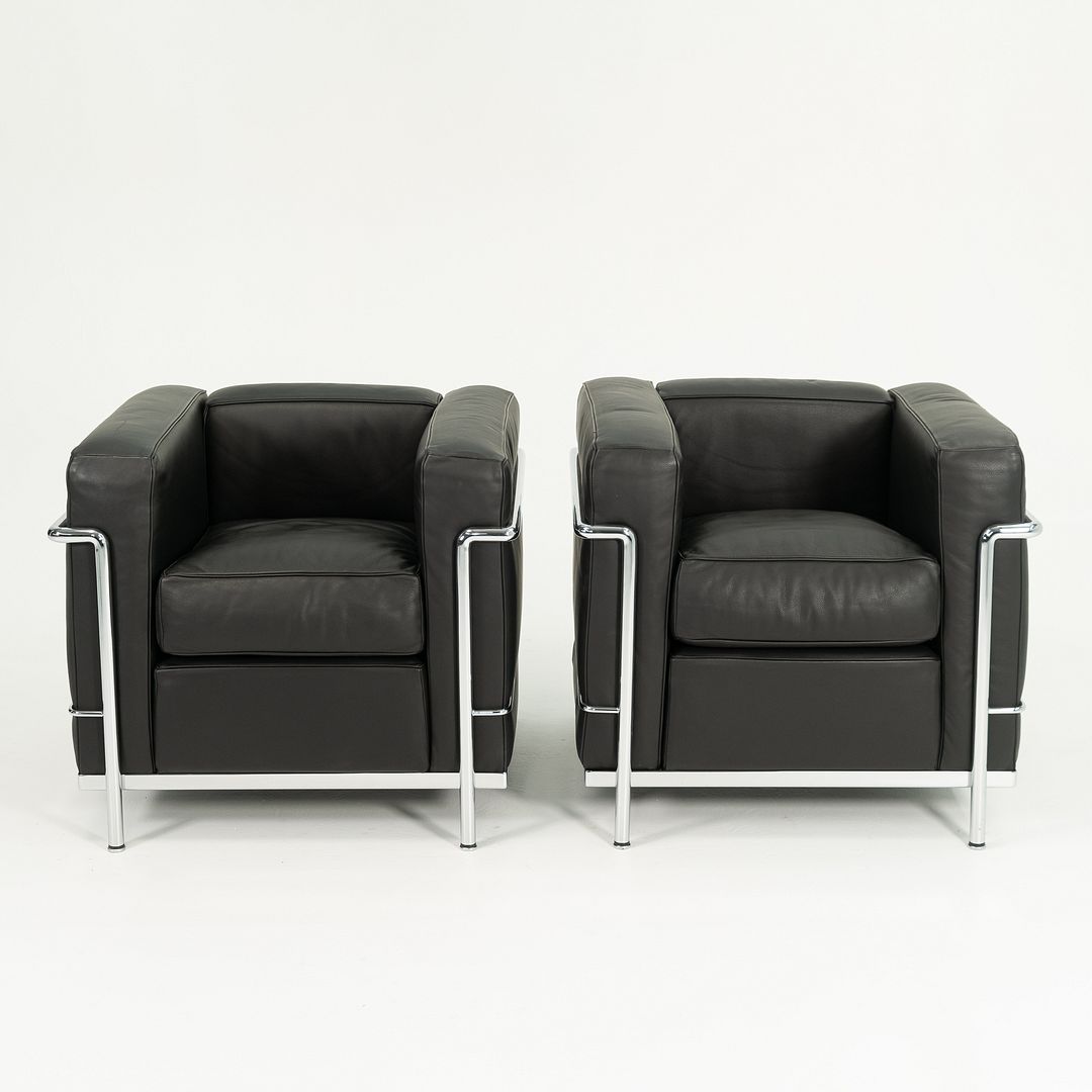 Cassina LC2 Petit Modèle Lounge Chair by Le Corbusier