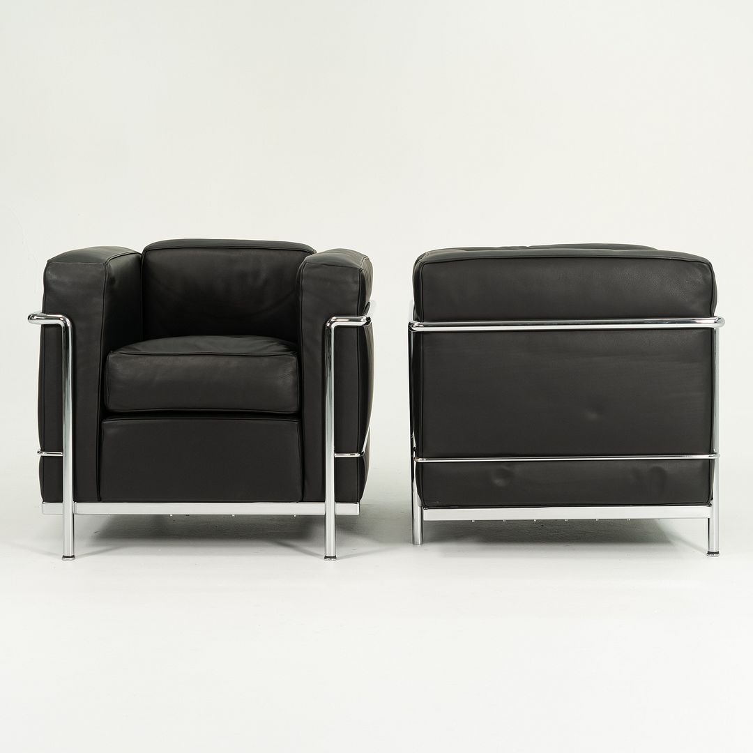 Cassina LC2 Petit Modèle Lounge Chair by Le Corbusier