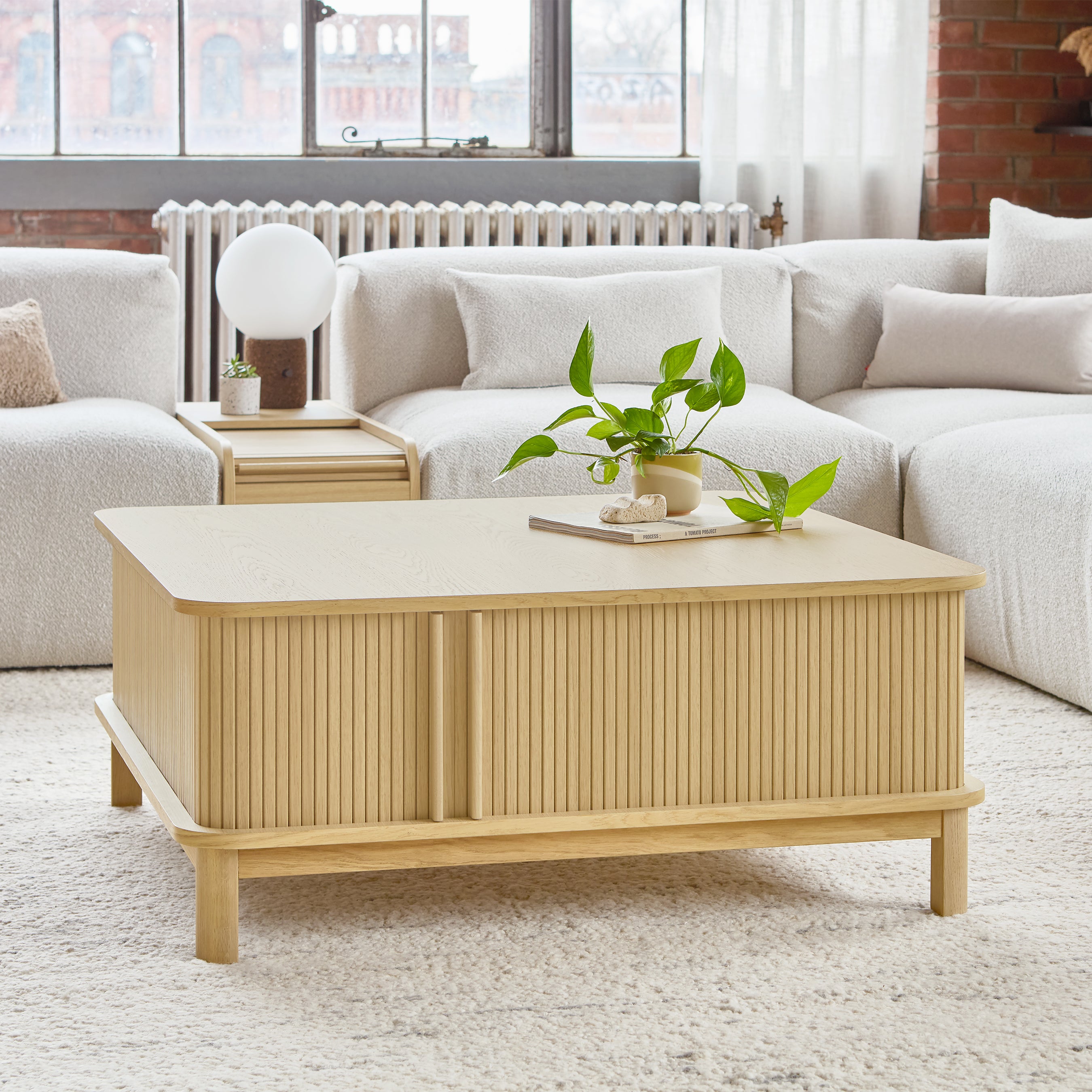 Gus* Modern Ledger Coffee Table
