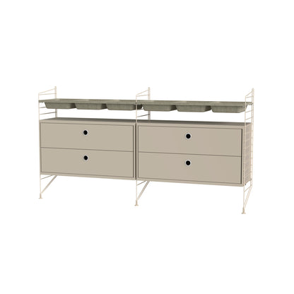 String System Shelving — Bedroom Bundle G