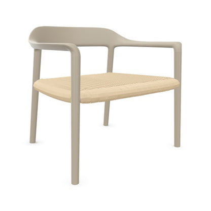 Liceo Lounge Chair — Cord Seat