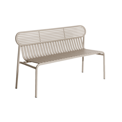 Week-End Bench with Back