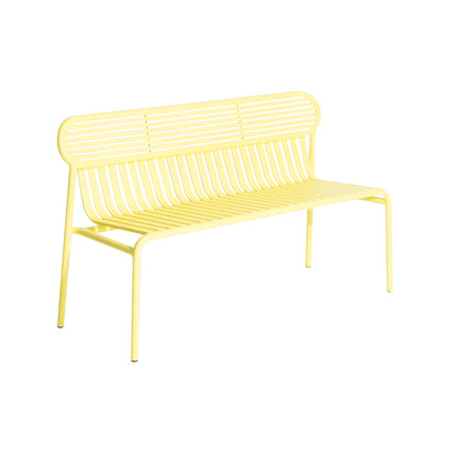 Week-End Bench with Back