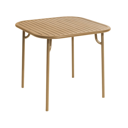Week-End Dining Table — Slatted Top