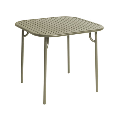 Week-End Dining Table — Slatted Top
