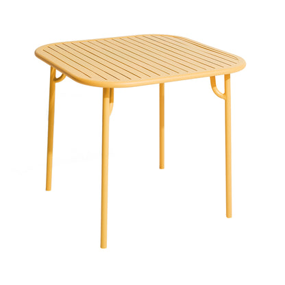 Week-End Dining Table — Slatted Top