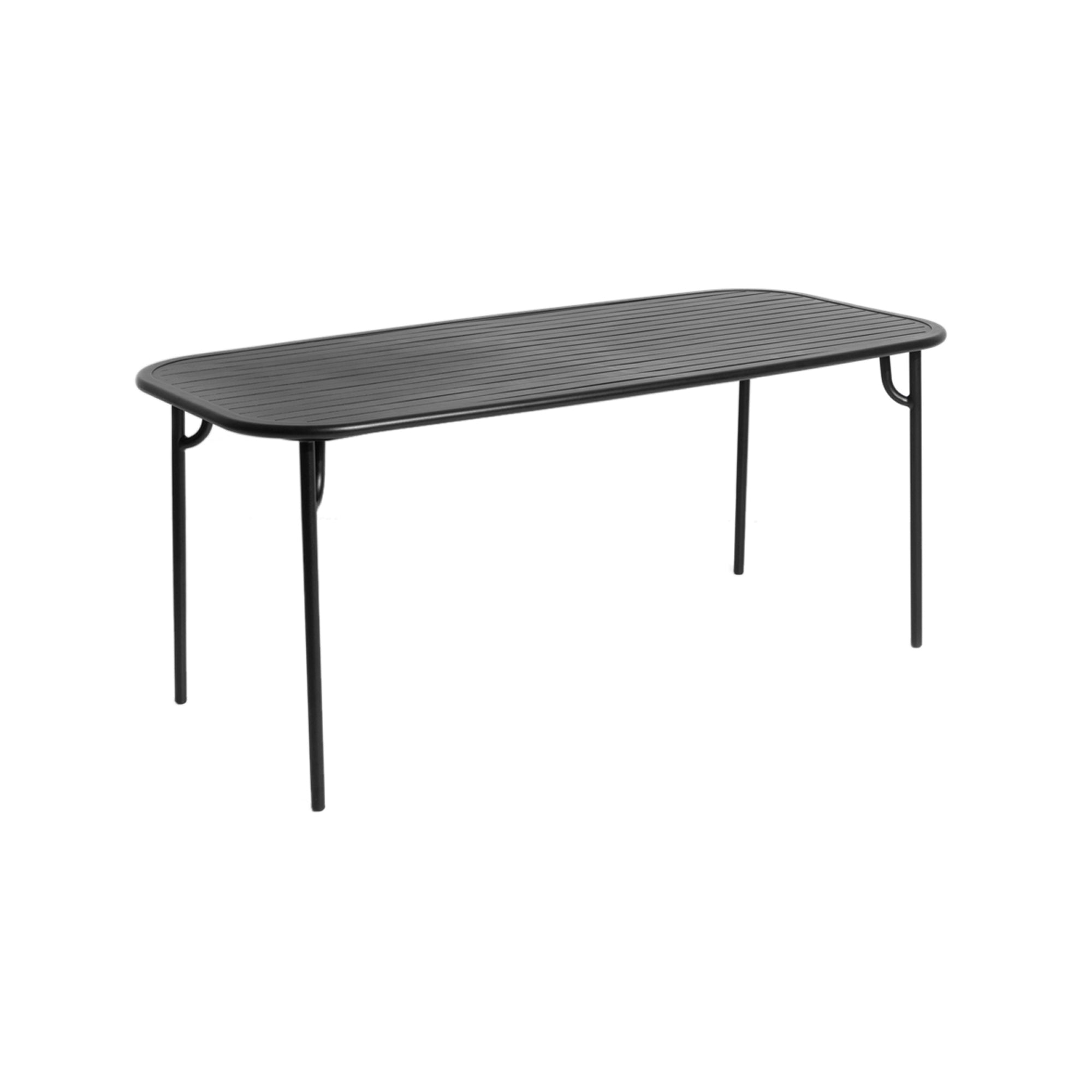Week-End Dining Table — Slatted Top