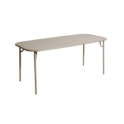 Week-End Dining Table — Slatted Top