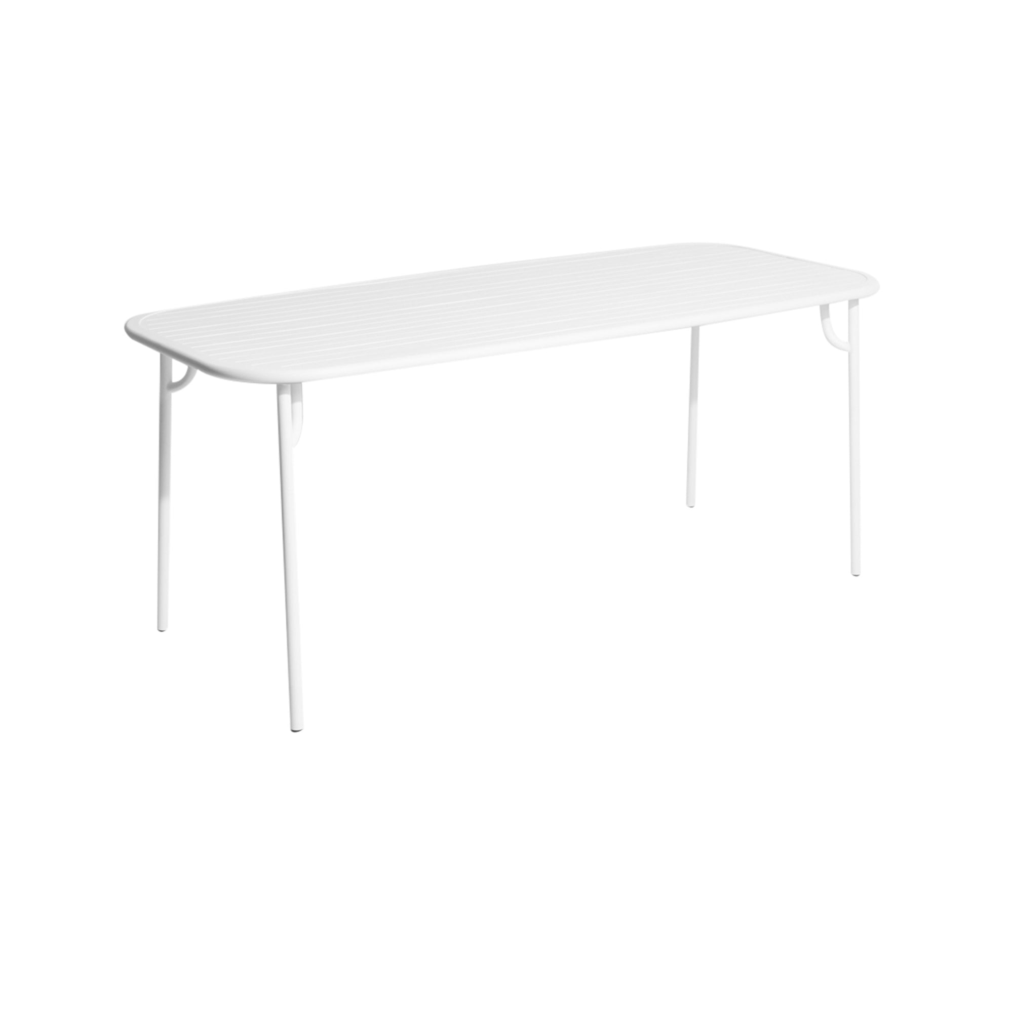 Week-End Dining Table — Slatted Top