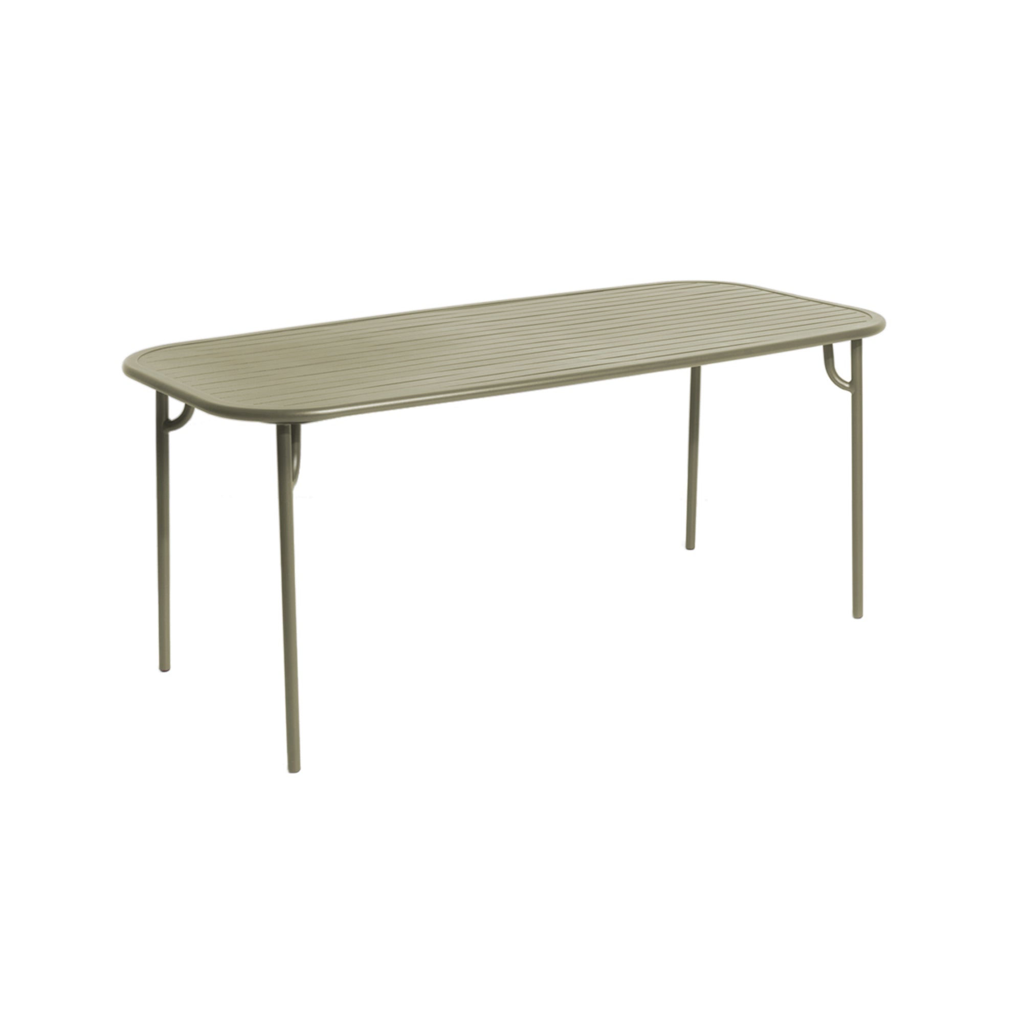 Week-End Dining Table — Slatted Top