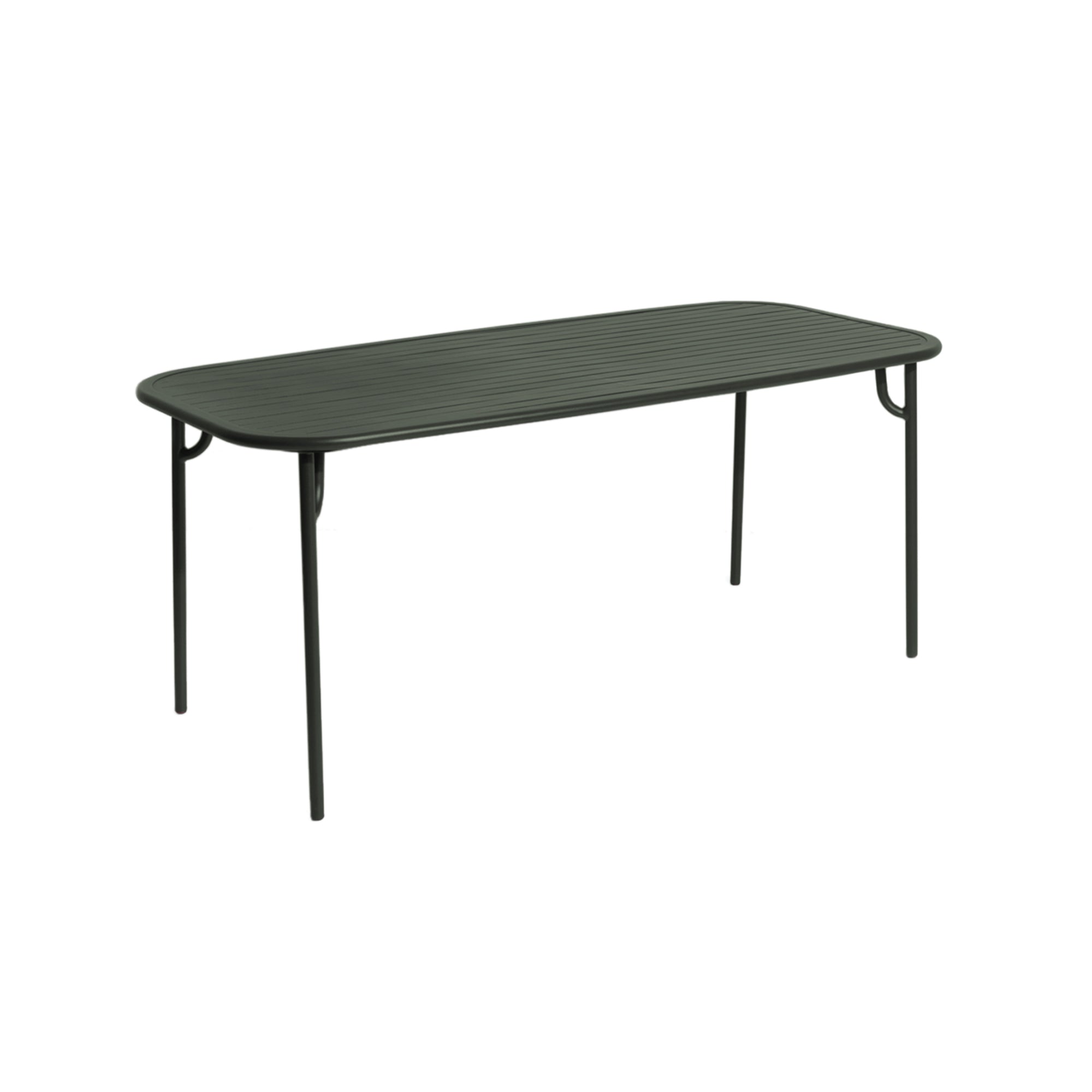 Week-End Dining Table — Slatted Top