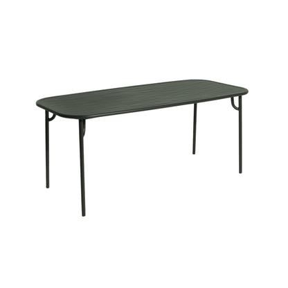 Week-End Dining Table — Slatted Top