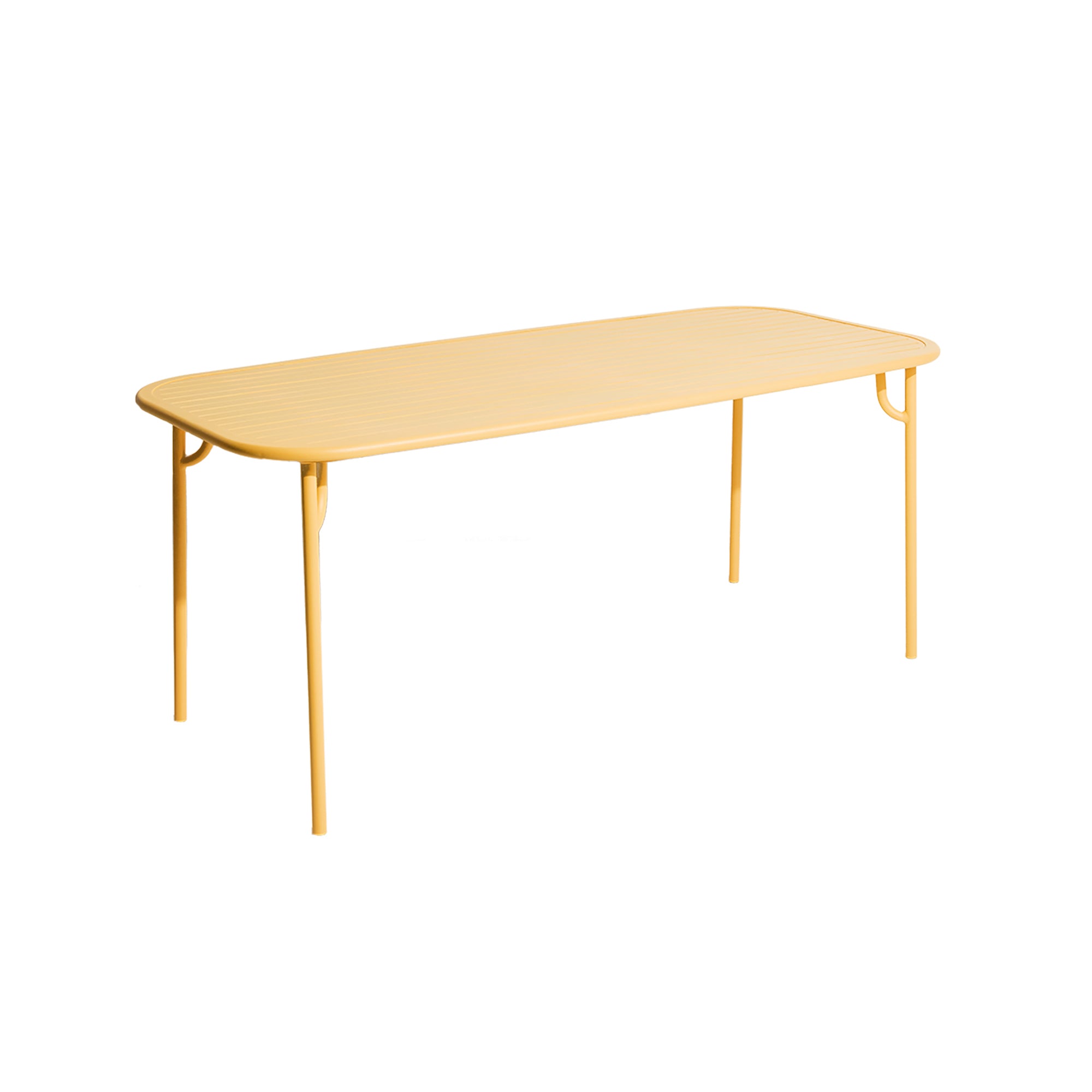 Week-End Dining Table — Slatted Top