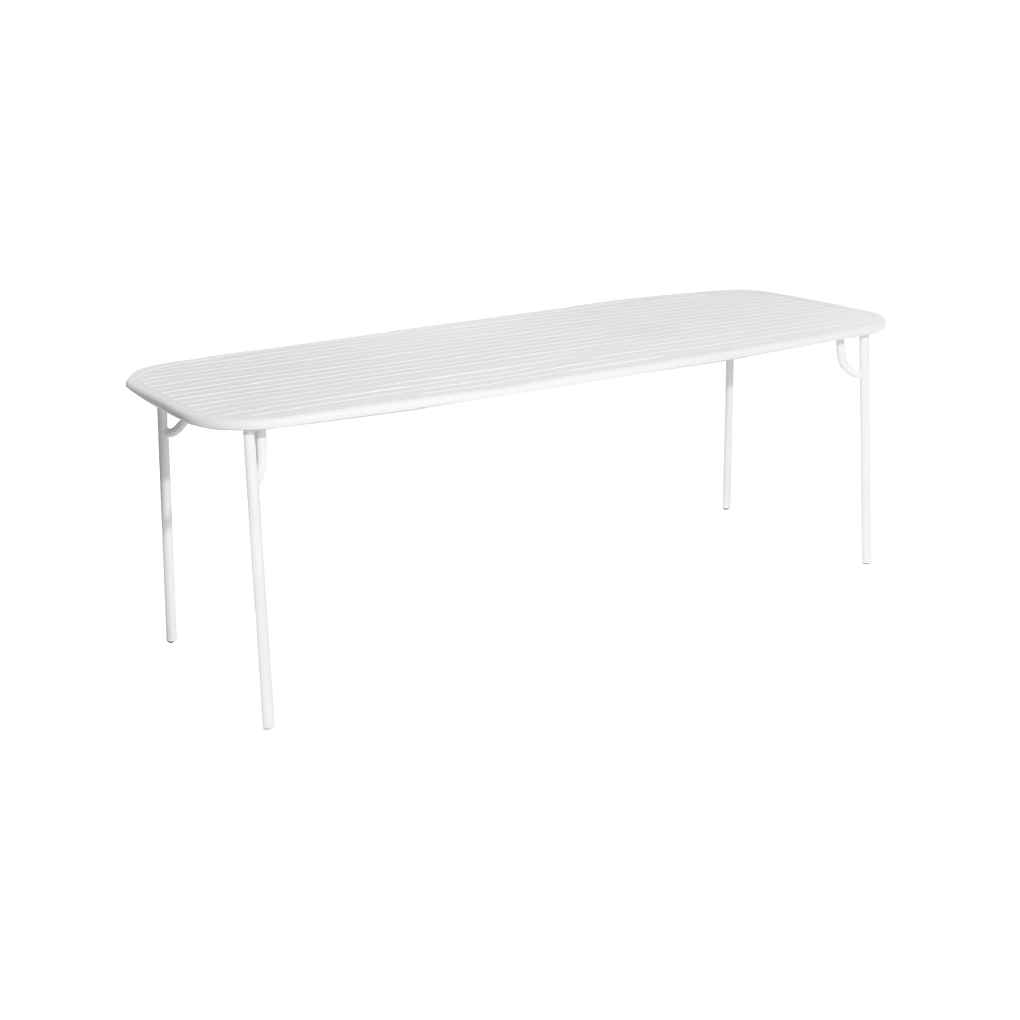 Week-End Dining Table — Slatted Top