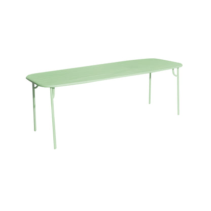 Week-End Dining Table — Slatted Top