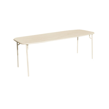 Week-End Dining Table — Slatted Top
