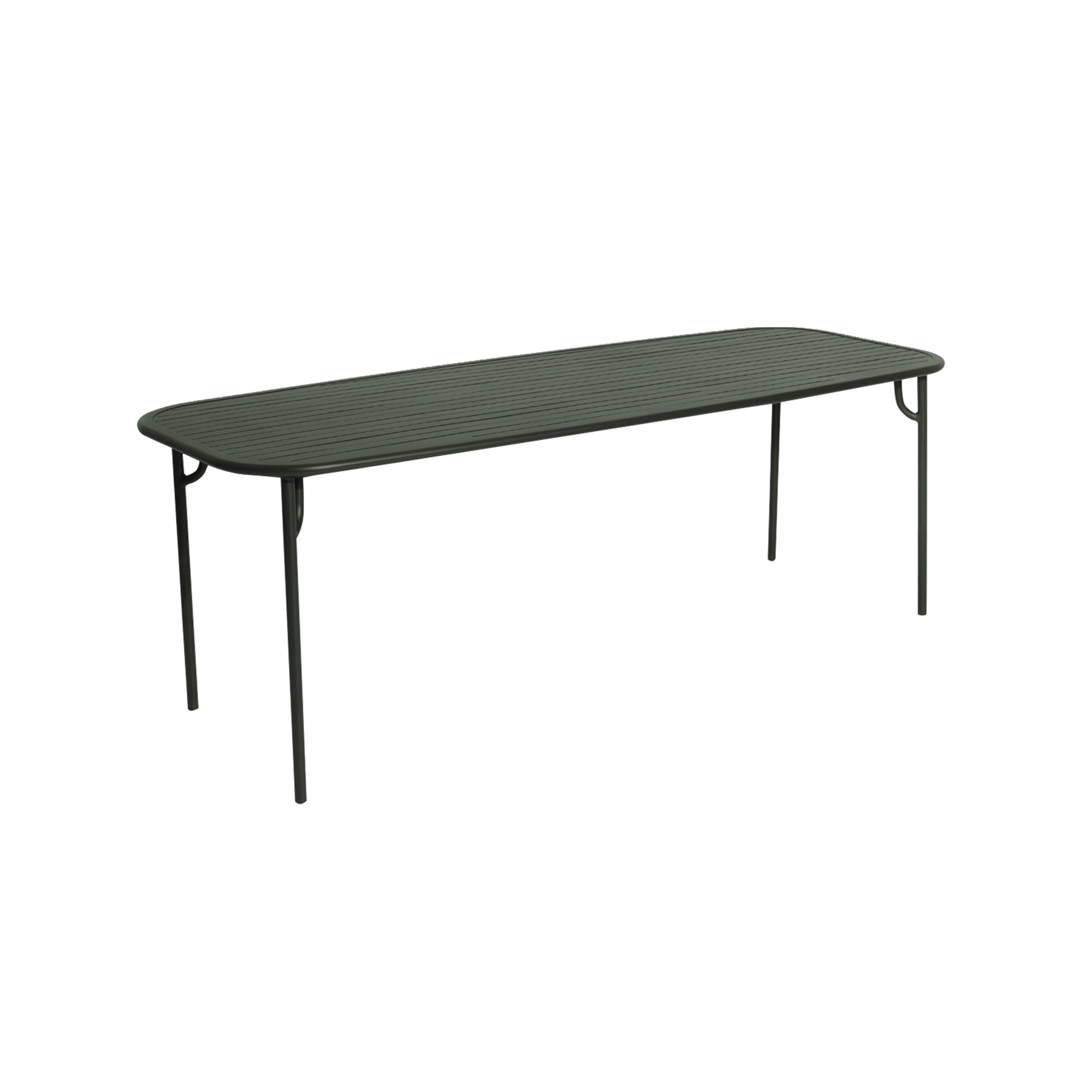 Week-End Dining Table — Slatted Top