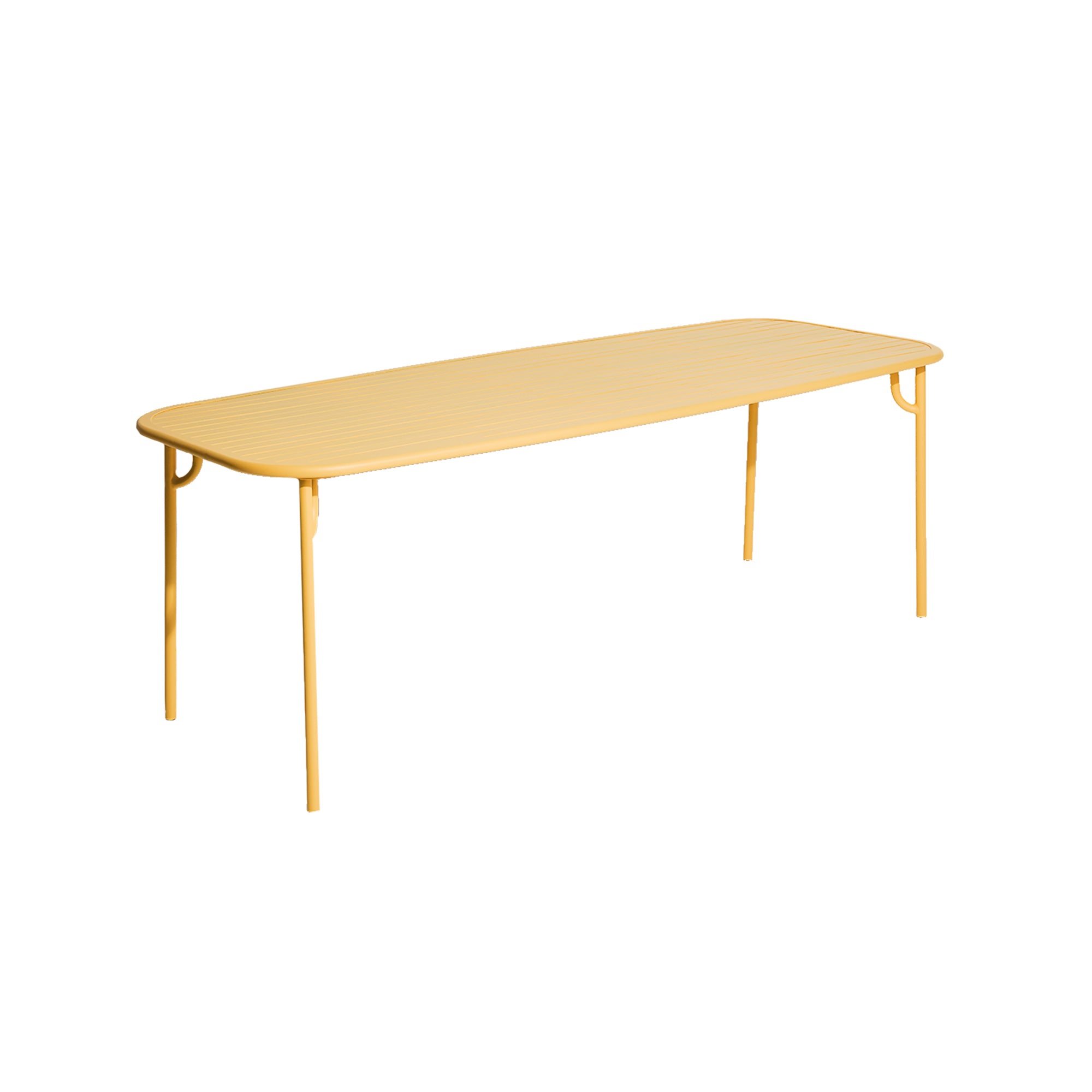 Week-End Dining Table — Slatted Top
