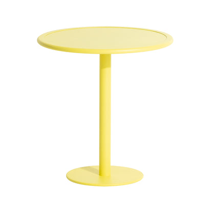 Week-End Bistro Table — Round and Square