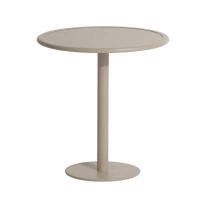 Week-End Bistro Table — Round and Square