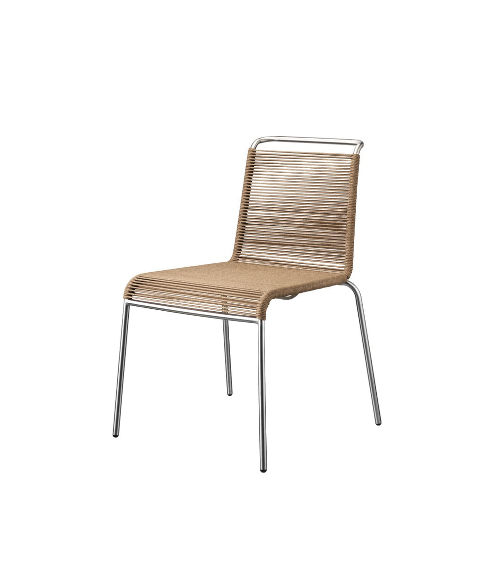 M20 Teglgaard Cord Chair — Brushed Brown