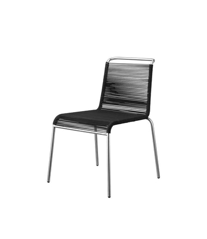 M20 Teglgaard Cord Chair — Brushed Black