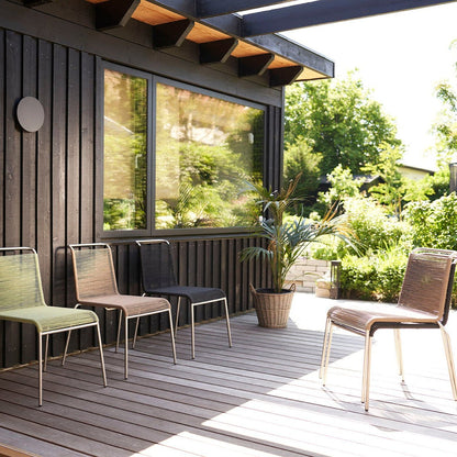 M20 Teglgaard Cord Chair — Brushed Black