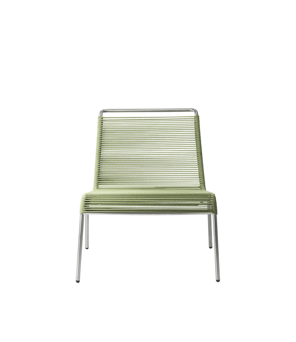 M20L Teglgaard Lounge Cord Chair — Brushed Green